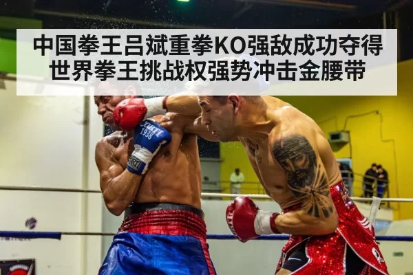 中国拳王吕斌重拳KO强敌成功夺得世界拳王挑战权强势冲击金腰带